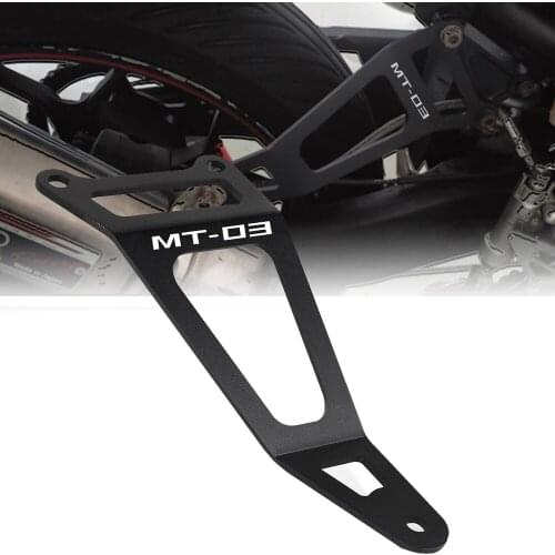 Motorcycle CNC Aluminum Rear Footrest Foot Pegs Bracket Kits MT03 LOGO For YAMAHA MT-03 MT 03 2015 2016 2017 2018 2019 2020 2021