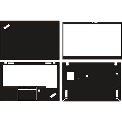 Laptop Sticker Skin Decals Carbon fiber Cover Protector for Lenovo THINKPAD X1 carbon 7th LTE 2019 14"