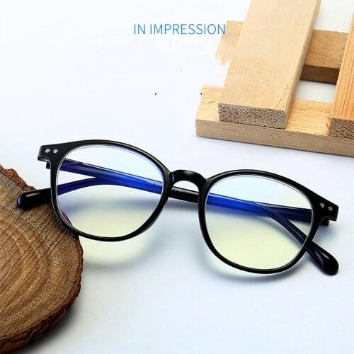 CLARA VIDA TR90 Anti-Blu-ray Reading Glasses Fashion Ultra Light Round Men Women+1.0 +1.5 +2.0 To +4.0