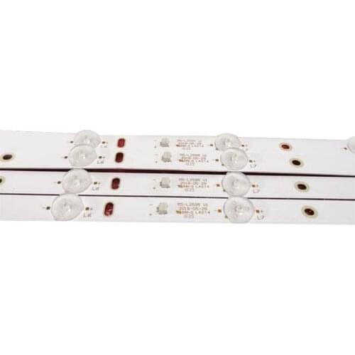 Original 4pcs/set 829mm 10Lamp LED Backlight Strip For 43" TV MS-L2595 V1