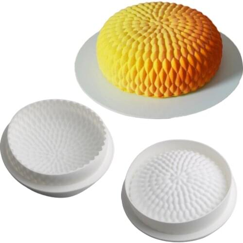 SHENHONG Pastry Baking Tools Futon Mousse Moulds Non Stick Silicone Cake Molds Food Grade Kitchen Bakeware Party Dessert Pan