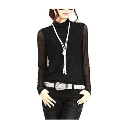 High quality imitation Fashion Bohemian Chain Long Necklaces&Pendants Women Jewelry sweater chain pearl single and double layer