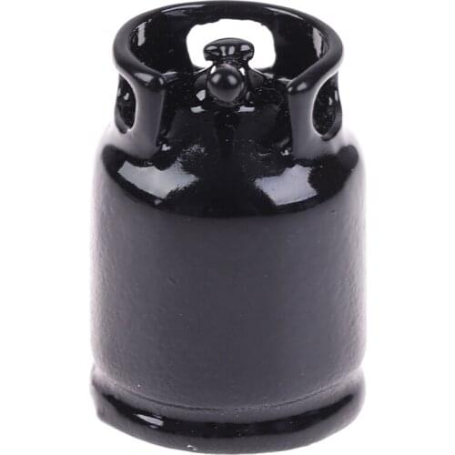 1/12 Dollhouse Miniature Kitchen Toys Alloy Gas Stove Tank Utensils Tool miniature food girls toys for children