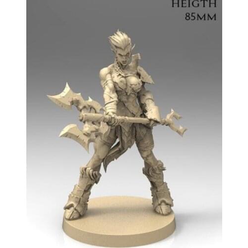 1/22 Assembly Resin Figure Kit Female ORC