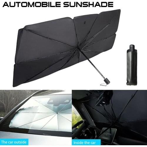 Automotive interior Car parasol Car Windshield Cover UV Protection Sun Shade Front Window Interior Protection Folding umbrella