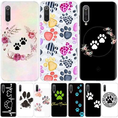Hot best friends Dog paw Phone Case For Xiaomi Mi Note 10 11 9 8 10T 9T CC9 A1 A2 A3 Poco F1 X3 F2 Pro Lite 5X 6X Cover Coque