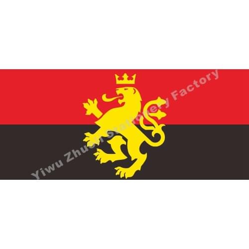 Macedonia Black Red Lion Flag 3x5FT 100D Banners Country Banner National Flag