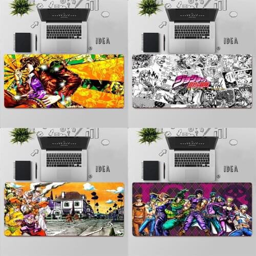 Gaming Mouse Pad Large Mouse Pad PC Gamer Computer Mouse Mat Big Mousepad Keyboard Desk Mat JoJos Bizarre Adventure Mause Pad