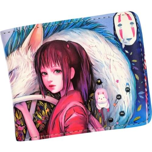 Spirited Away Wallet Girls and Boys Wallets With Coin Pocket