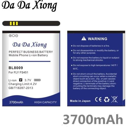 Da Da Xiong 3700mAh BL8009 Li-ion Phone Battery for Fly FS451 Nimbus 1