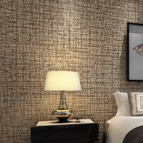Beibehang wallpaper Modern minimalist mottled pure color non-woven wallpaper living room bedroom TV background wall wallpaper