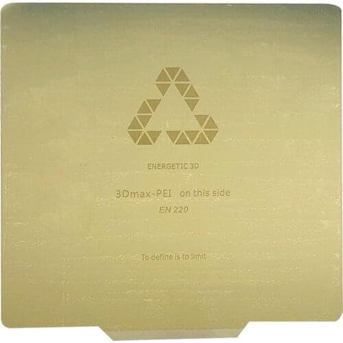 FLEXBED 220x220mm Removal Spring Steel PEI Flexplate Heat bed Platform with 9pcs Magnets for Anet A8,Wanhao 3D Printer Hot Bed