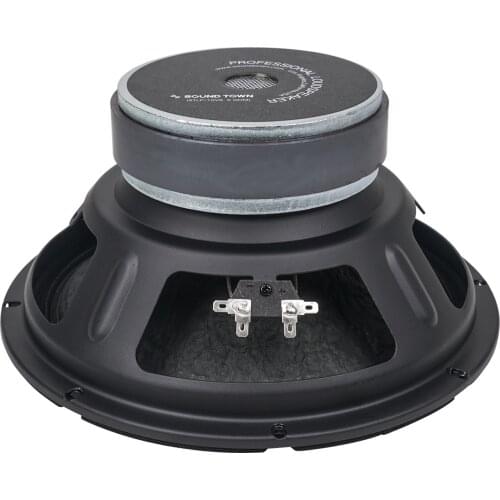 Sound Town 10” 200W Steel Frame Raw Woofer (Low Frequency Driver) w/ 2" Voice Coil, Replacement Woofer (STLF-10VS)