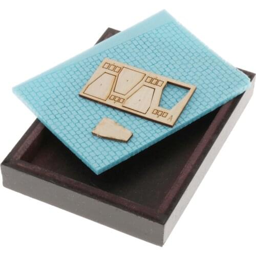 1/35 DIY Armored Tank Crafted Road Base Platform City Highway Bricks Kits