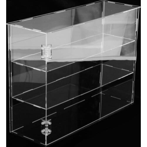 1Pcs Acrylic Display Case Transparent Plastic Display Box for Building Block Toy Model