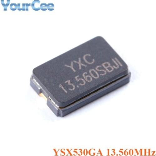 10pcs 13.560MHZ YSX530GA SMD Passive Crystal Oscillators 13.560M ± 10PPM 20pF X50321356MSB2GI