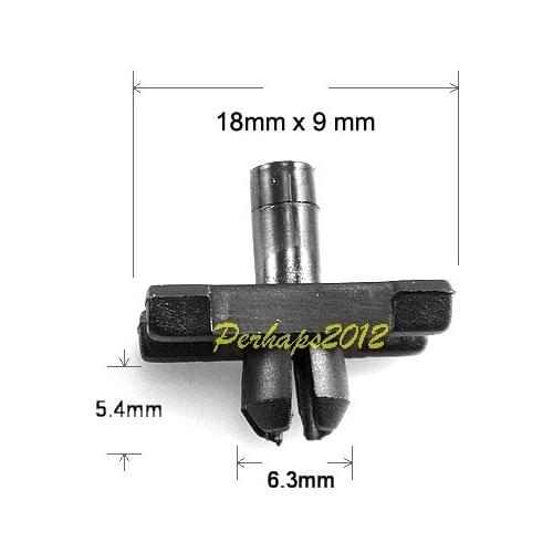 500x OEM Nylon for 5113-1-804-205 Body Side Moulding Trim Retainer Clips For Bmw