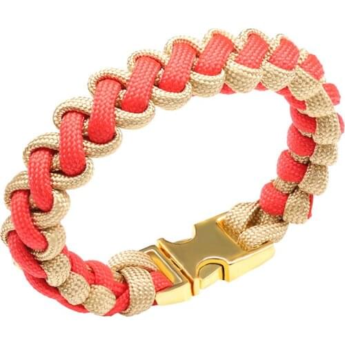 Mama Handmade Weave Red Rope Bracelet Bangle Best Woven Gift For Him