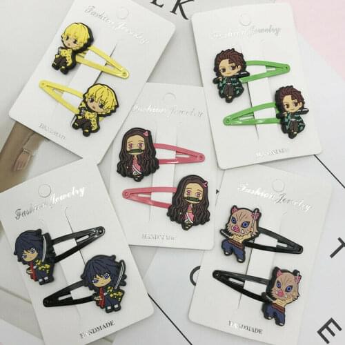 Cosmile Demon Slayer Kimetsu No Yaiba Kamado Tanjirou Rubber Hairpin Hair Accessories Display Limited cosplay Gift