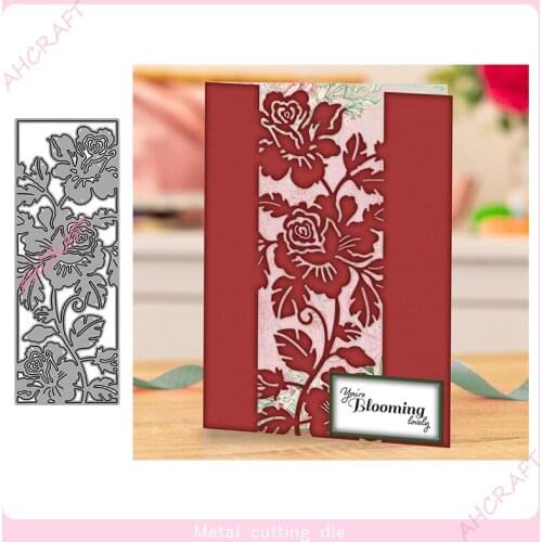 Flowers Lace Metal Cutting Dies for DIY Scrapbooking Photo Album Decorative Embossing Paper Card Crafts Die 2021