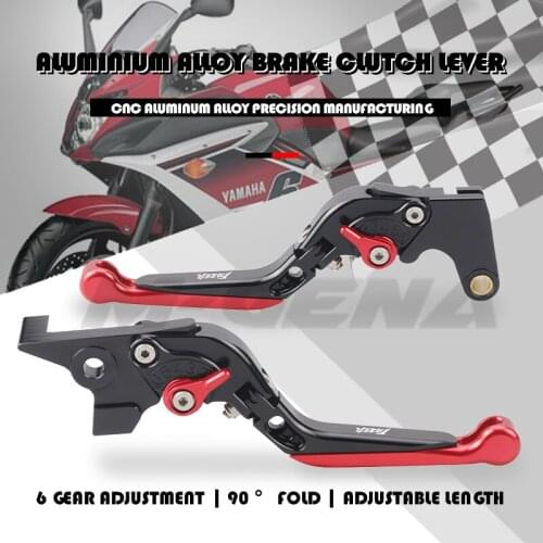 For FZ6 FZ 6 FAZER 2004-2010 2005 2006 2007 2008 2009 Motorcycle Accessories Folding Extendable Brake Clutch Levers