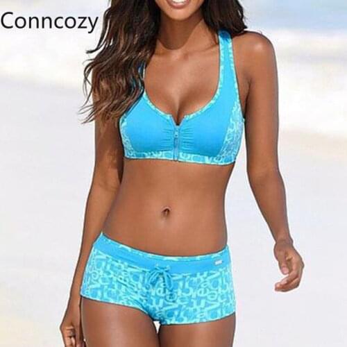 Swimsuits Plus Size Tankini Sets Female Bikini Swimwear Beach Wear Two-Piece Bathing Suit Sports Pool Women Swimming Suits