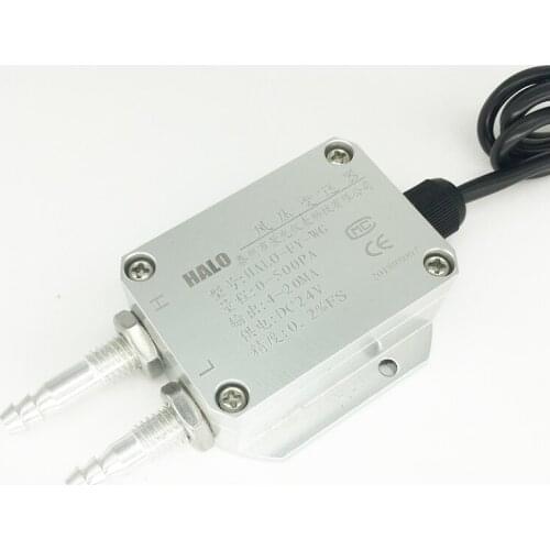 Air pressure transmitter micro differential pressure sensor 4-20mA fan pressure furnace negative pressure 0-5v10v