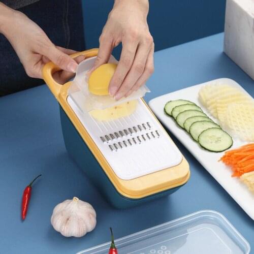Multifunctional Vegetable Cutter Slicer Knife Household Shredder Grater Cut Potato Shreds Grater Kitchen Accesspries Supplies