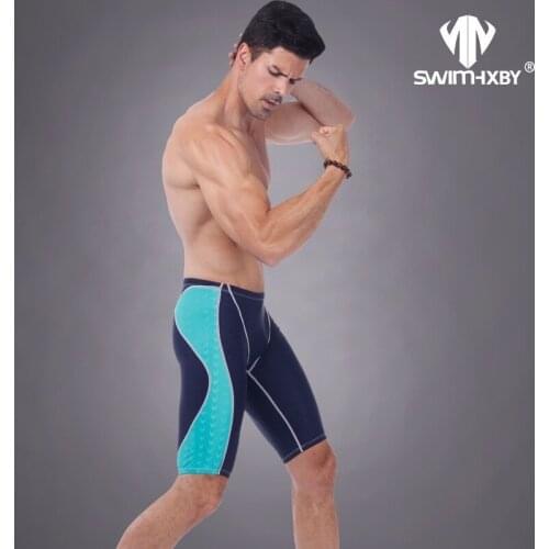 HXBY Mens Swim Jammer Racing Training Swimsuit Quick Dry Swimsuit Swim Trunks Swimming Suit Men Boys Swim Pants Waterproof 5XL