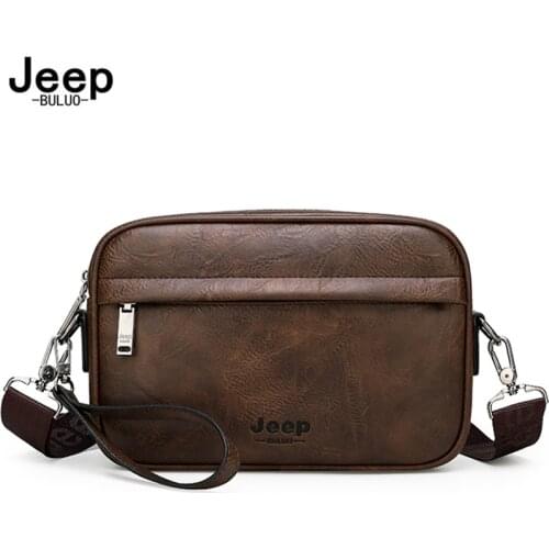 JEEP BULUO Three Kinds Of Backs Diagonally Across The Hand To Hold One Shoulder, High-Quality Fabric Shoulder Bag, Six Three Col