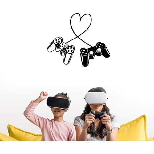 Funny Game Wall Stickers Self Adhesive Art Wallpaper For Kids Rooms Diy Home Decoration Art Decor Wallpaper