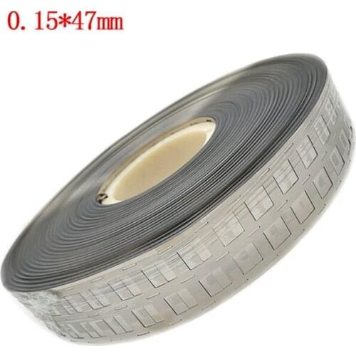 1 meter 0.15mm nickel belt 3P 4P 5P 6P nickel belt nickel plated steel belt 18650 battery connecting piece power battery welding