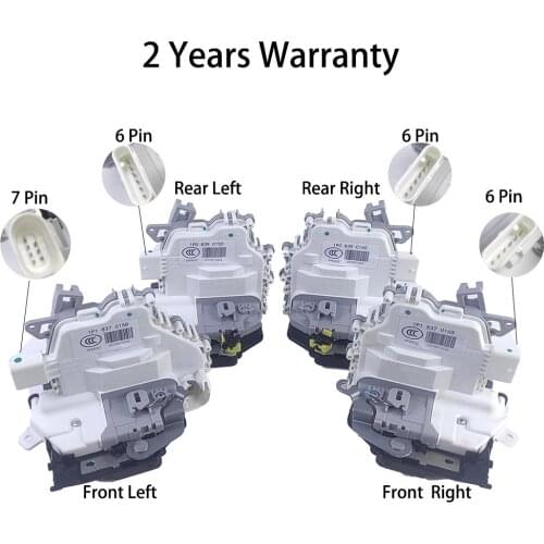 Door Lock Actuator 1P1837015B 1P1837016B 1P0839015D 1P0839016D For Seat ALTEA LEON 2012-2015