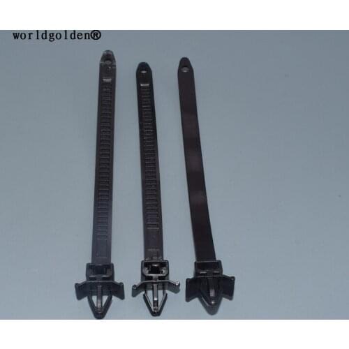 Worldgolden 100pcs 142mm Releasable Cable Strap for Honda#90672-SA0-0030(90672SA00030),Mazda#9928-91-053(992891053)