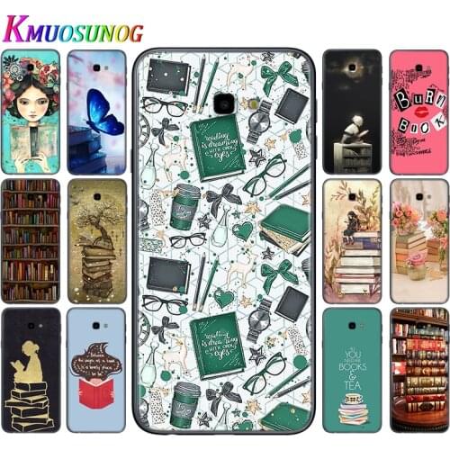Silicone Cover I Love Reading Books For Samsung Galaxy J8 J7 Duo J6 J5 Prime J4 Plus J3 J2 Core 2018 2017 2016 Phone Case