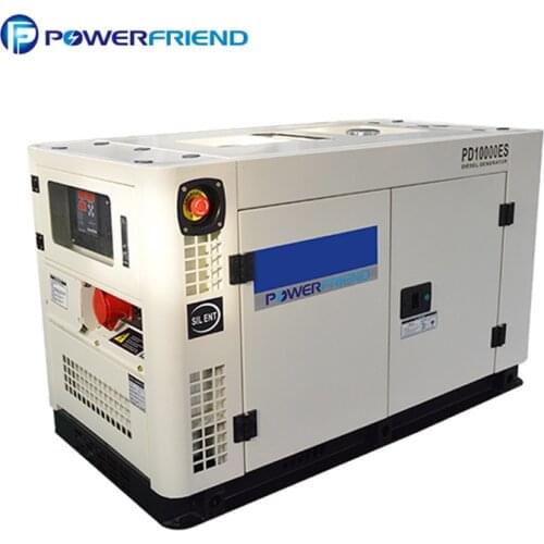 10 kva 8 kw ac 3 phase small silent type diesel electric generator