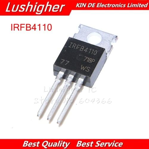 10PCS IRFB4110PBF IRFB4110 TO220 B4110 TO-220 MOS FET Transistor