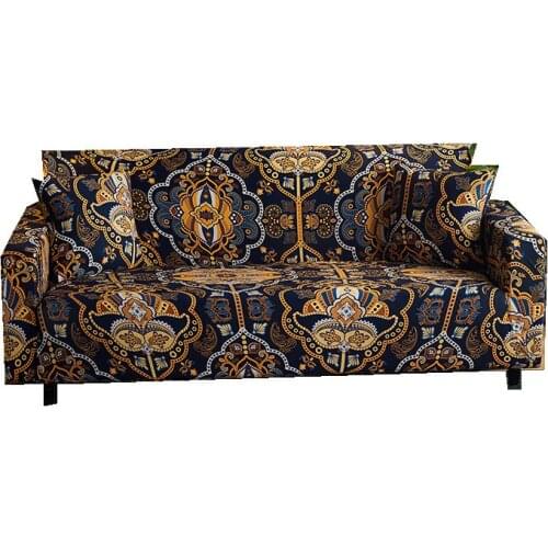 2021 New Extensible Deep Sofa Slipcover for Living Room 1/2/3/4 Seater Big Size Soft Elastic Spandex Couch L Shape Tight Wrap