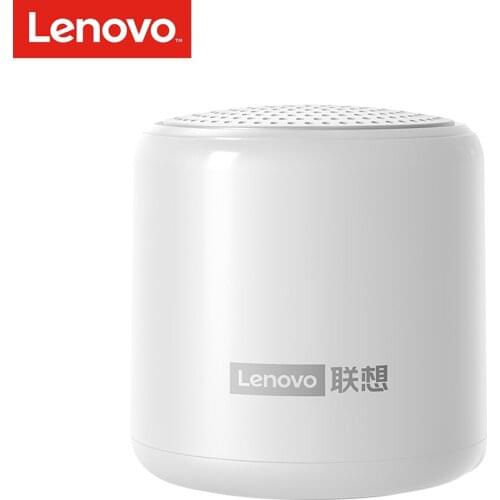 Lenovo L01 BT5.0 Wireless Portable Speaker with Mic/USB/IPX5 Waterproof/HD Voice Call/HiFi Stereo Sound/Deep Bass Speaker Device
