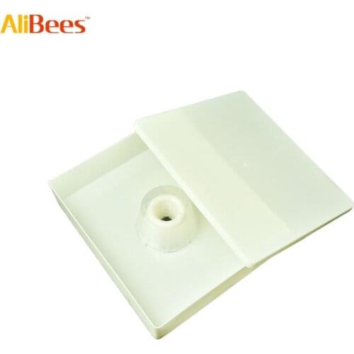 Big Beekeeping Feeder Tool Square White Bees Plastic Feeders Beehive Feed Water Box Beekeeper Equipment Apiculture Supplies