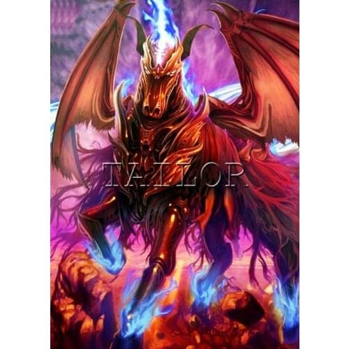 Cuadros full square 5d diamond painting kit set complet Cross stitch dirll drawing embroidery mosaic Cartoons animal horse art 2