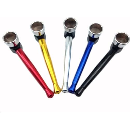 Metal Pipe Portable Tobacco Pipe Smoking Pipes Gift Mill Smoke Narguile Grinder Lighters & Smoking Accessories