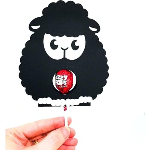 Miss Vintage Animal Sheep Decoration Metal Cutting Dies Stencil Lolli Holder Scrapbooking Photo Album Card Paper Craft DIY Die