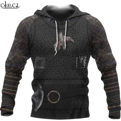 CLOOCL Newest Beautiful Vikings New Raven 3D Printed Men Hoodies Sweatshirts Harajuku Fashion Autumn Casual Tops Drop Shipping