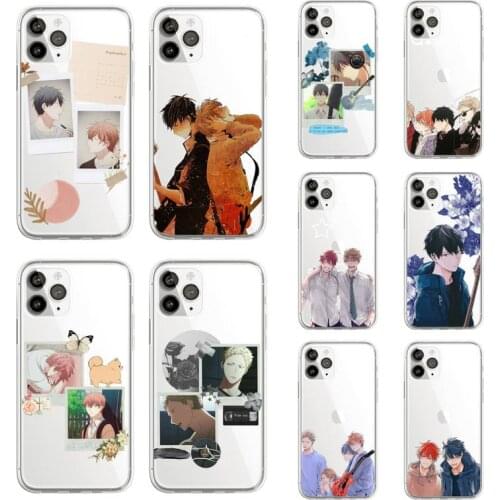Anime cartoon cute Given Yaoi clear Phone Case Transparent for iPhone 11 12 mini pro XS MAX 8 7 6 6S Plus X 5S SE 2020 XR