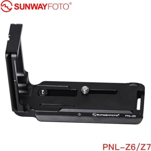 SUNWAYFOTO PNL-Z6 Tripod Head Quick Release Plate For Nikon Z6 Z7 Tripod Head L-bracket Quick Release Plate