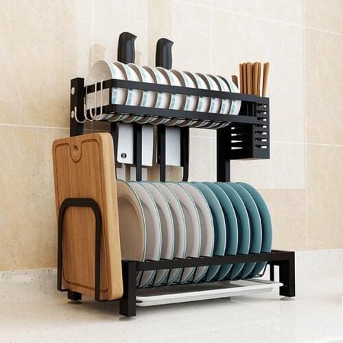 304 Stainless Steel Dish Drainer, Kitchen Rack, Dish Rack Cutlery Holder, Dish rack Holder