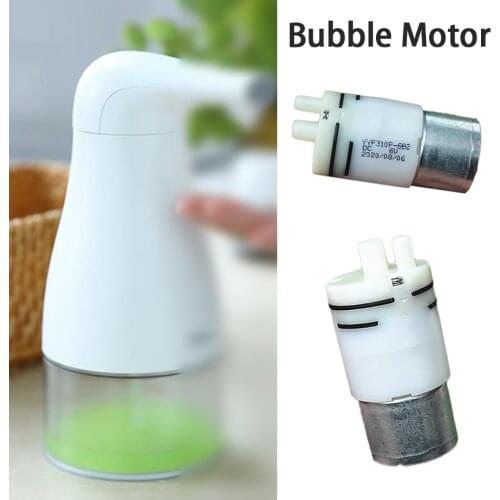 Air Pump With Foamer Induction Hand Sanitizer Soap Dispenser Mini Bubble Motor Air Pump DC 6V Peristaltic Pump Mini Air Pump