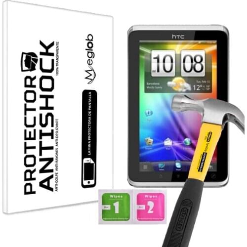 Screen protector Anti-Shock Anti-scratch Anti-Shatter compatible with Tablet HTC Flyer