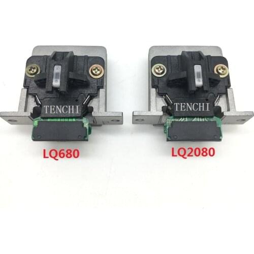 1pcs for each model Printhead For Epson LQ680 F081000 Dot Matraix Printer Parts For Epson LQ2080 LQ580 LQ1600 F070000 Print Head